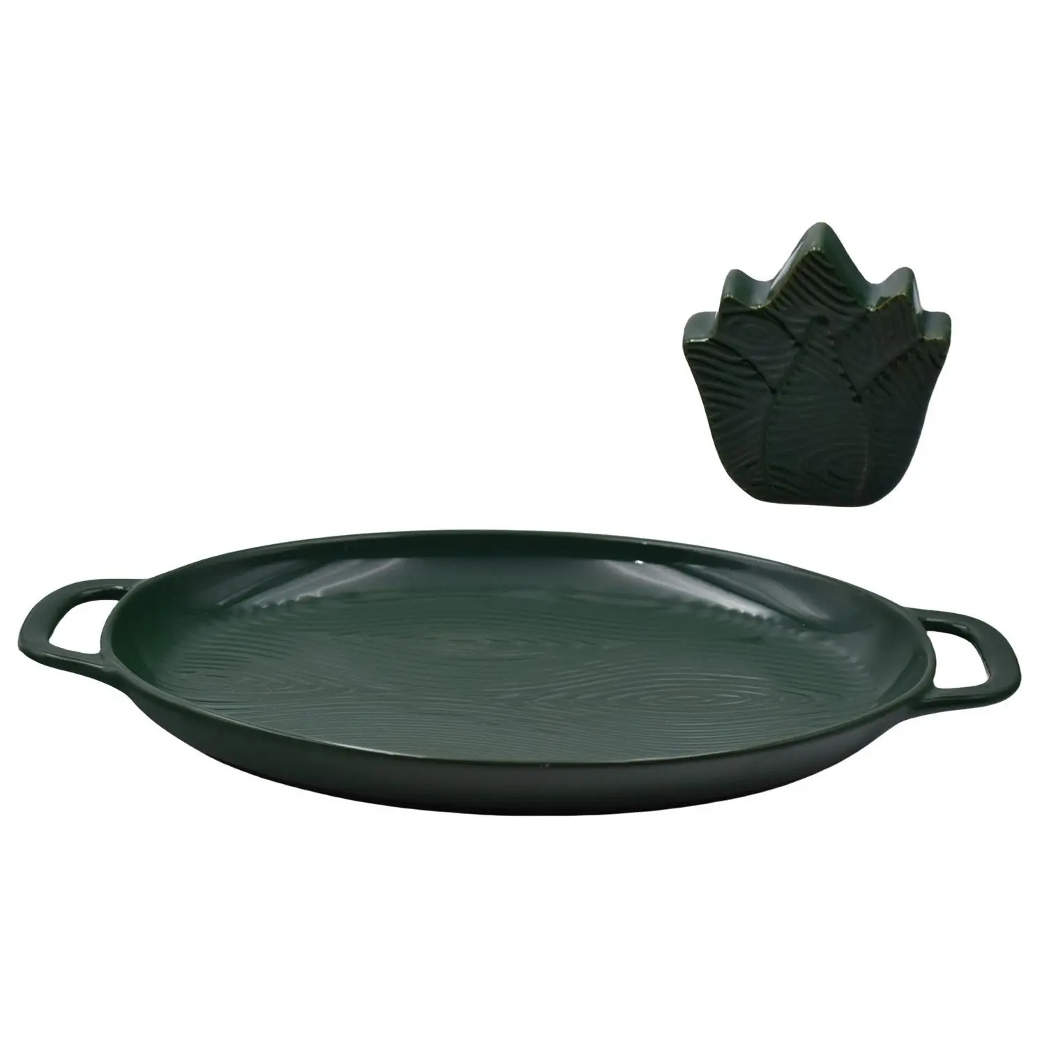 Temp-tations Woodland Special Edition Oval Deep Dish Giving Plate Temp-tations Woodland Special Edition Oval Deep Dish Giving Plate