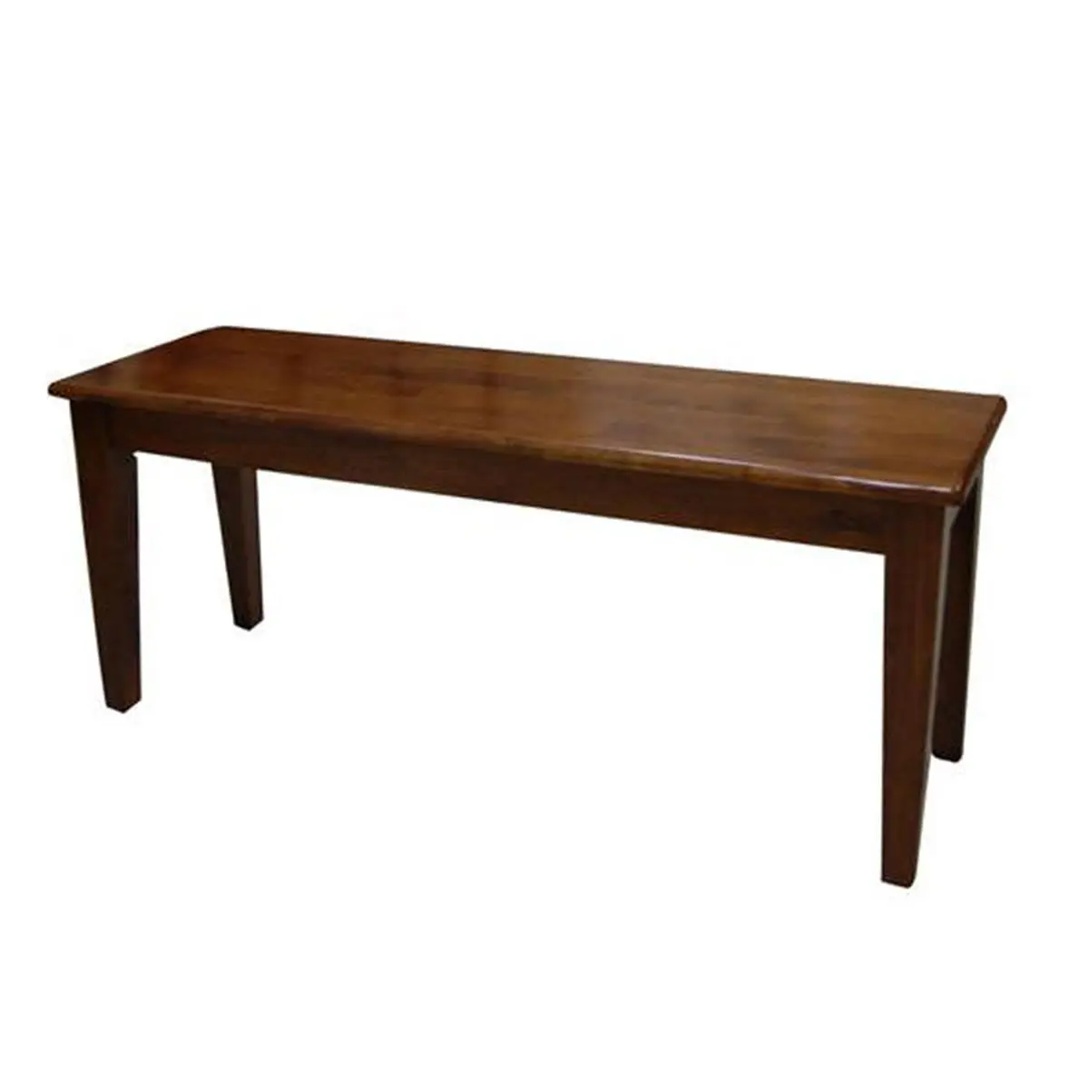 Boraam Industries Inc.  Shaker Bench - Walnut, Living Room Furniture, Indoor Use, Furniture Living Room, Walnut Finish