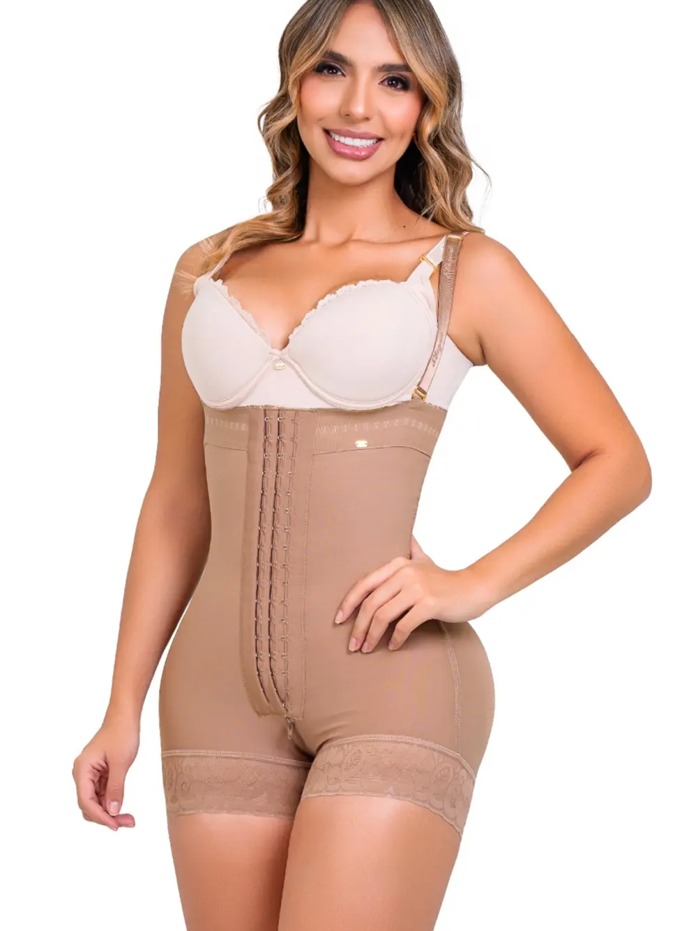 Tommy Top Control Faja Strapless Supercorta SMI7137 UltraInvisible Shapewear with 3 Levels of Talla & Integrated Side Support for Women's Daily Wear