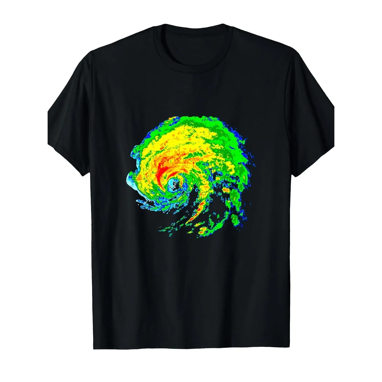 Men's & Women's Meteorologist Storm Chasing T-Shirt - Vintage Weather Radar & Tornado Tracking Graphic Tee, 220GSM Pure Cotton Casual Shirt for severe weather enthusiasts