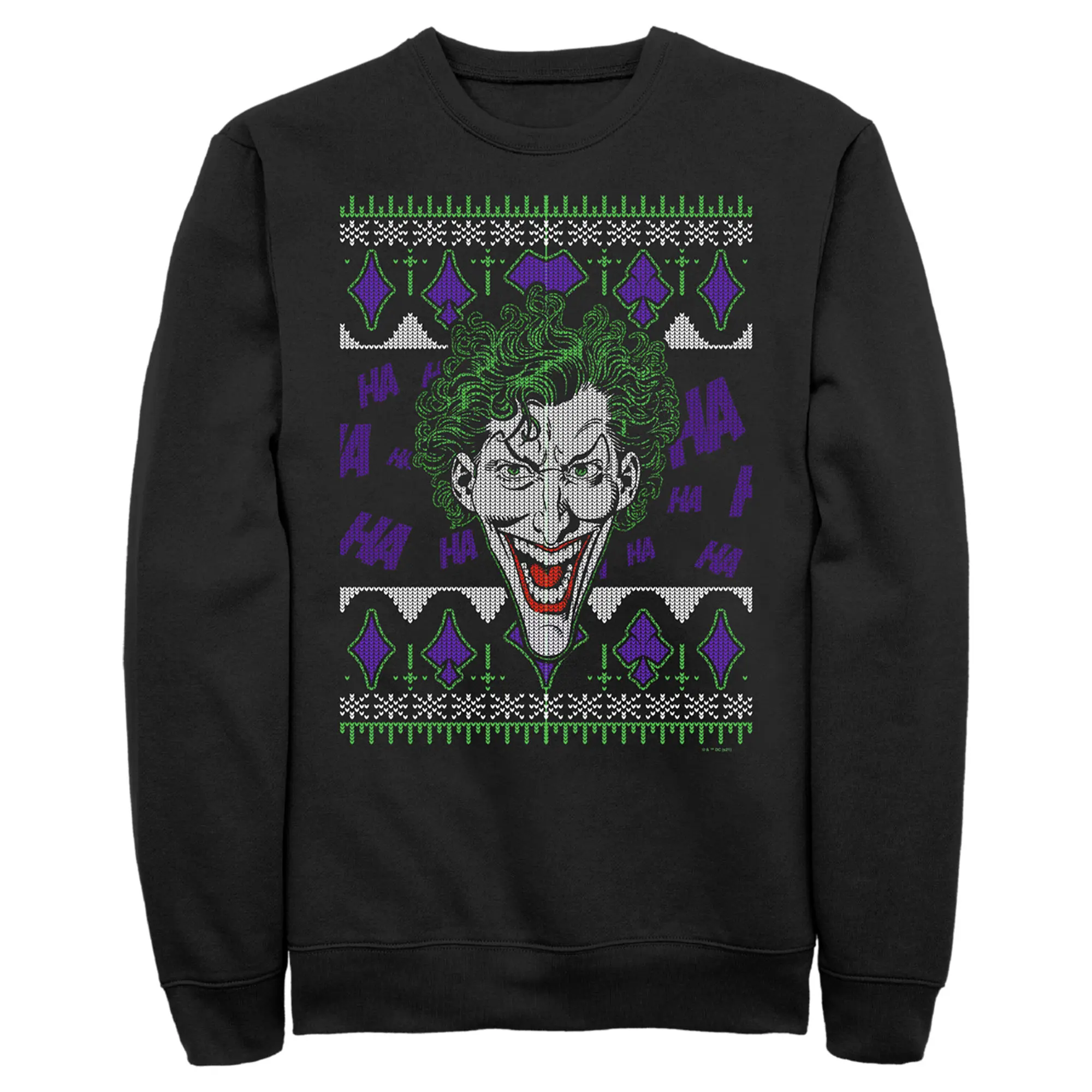 Men's Batman Joker Sweater Sweatshirt