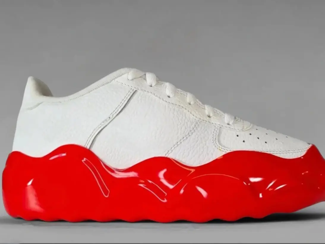 Gloss Red - Glide Soles, Sports Shoe Accessories for Sports & Outdoor Activities