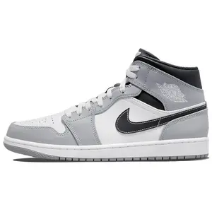 Air Jordan 1 Mid 'Light Smoke Grey'