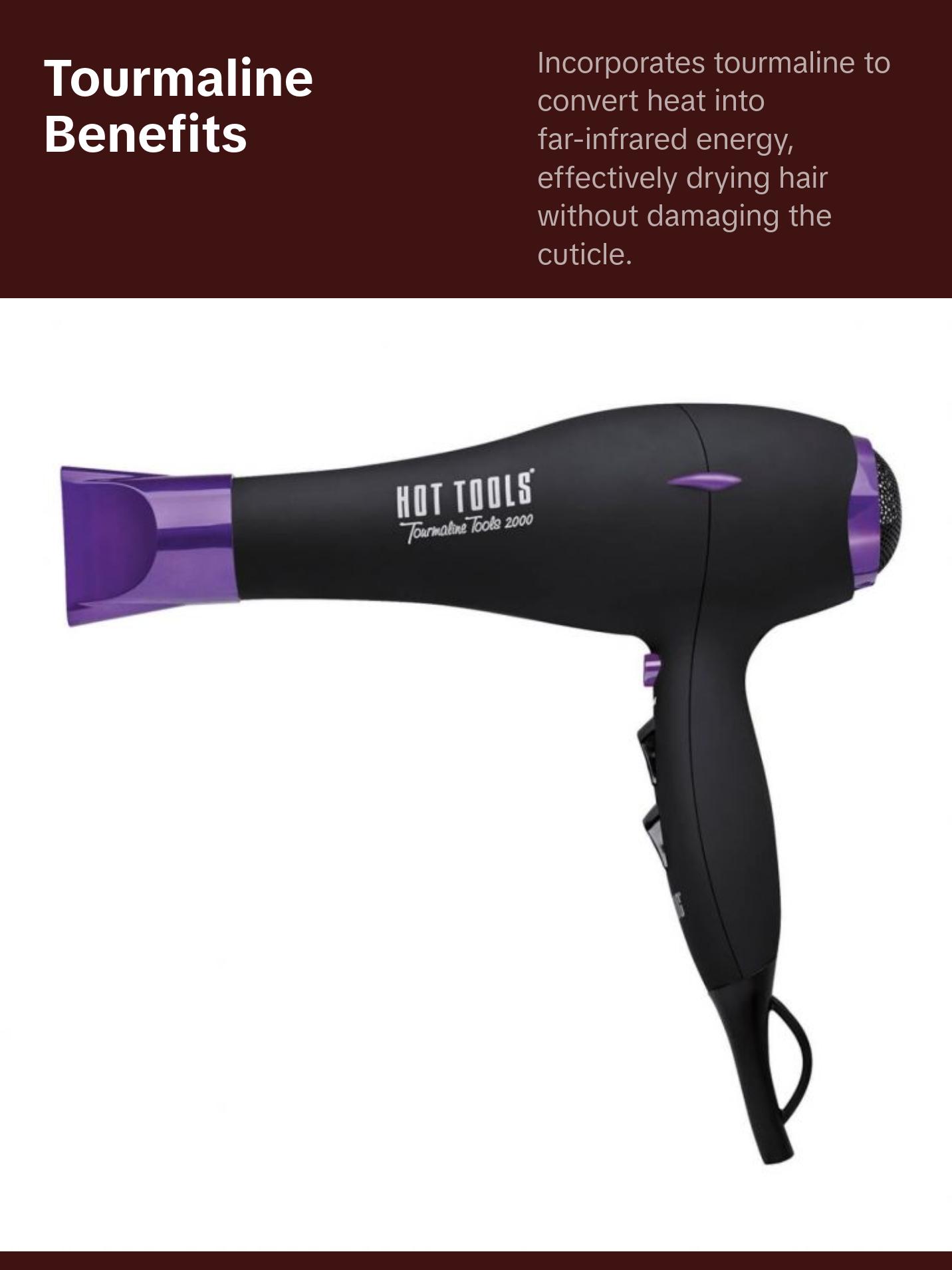 HOT TOOLS TOUR TOOLS DRY BLK