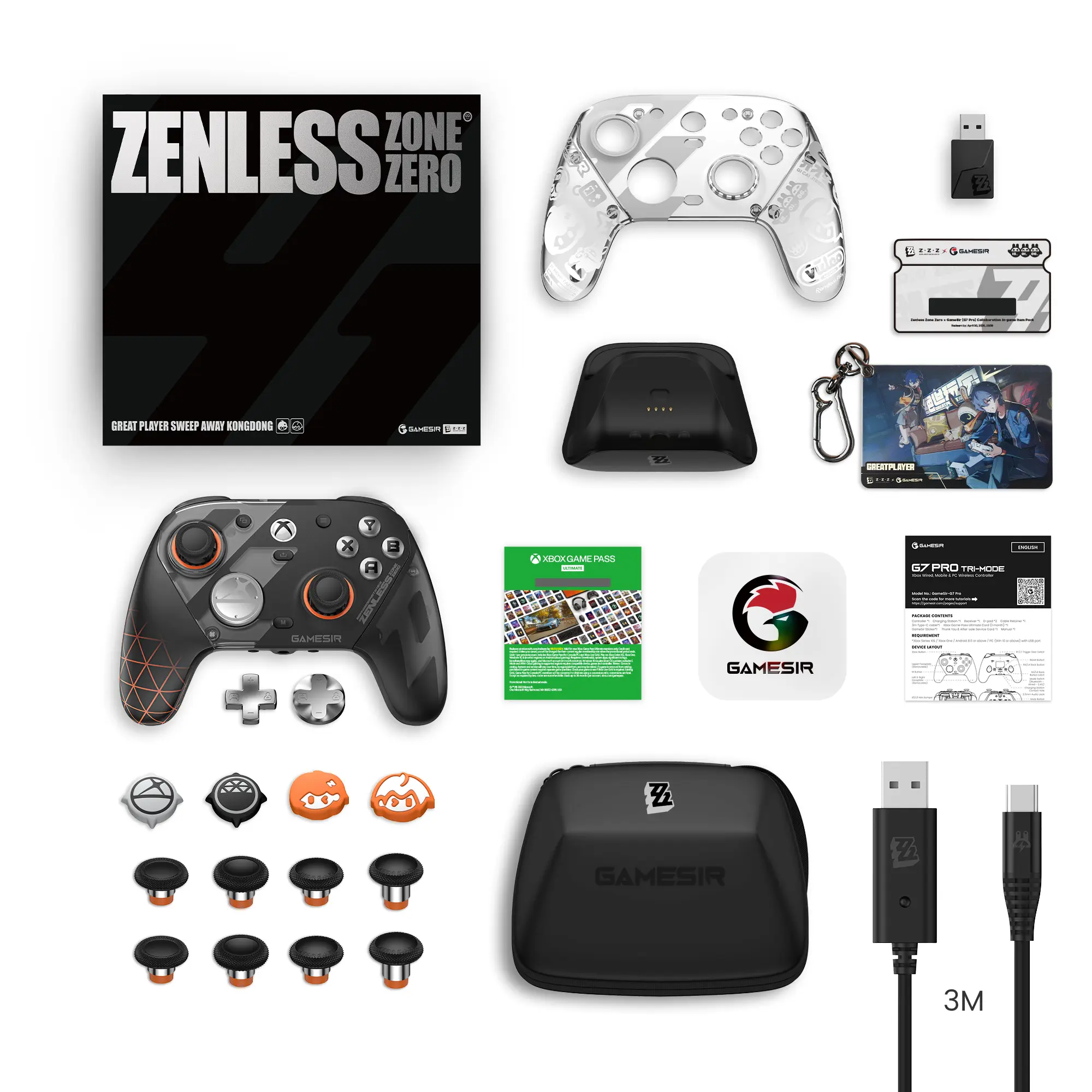 GameSir G7 Pro Zenless Zone Zero Edition Wireless Controller for GameSir G7 Pro Zenless Zone Zero Edition Wireless Controller for