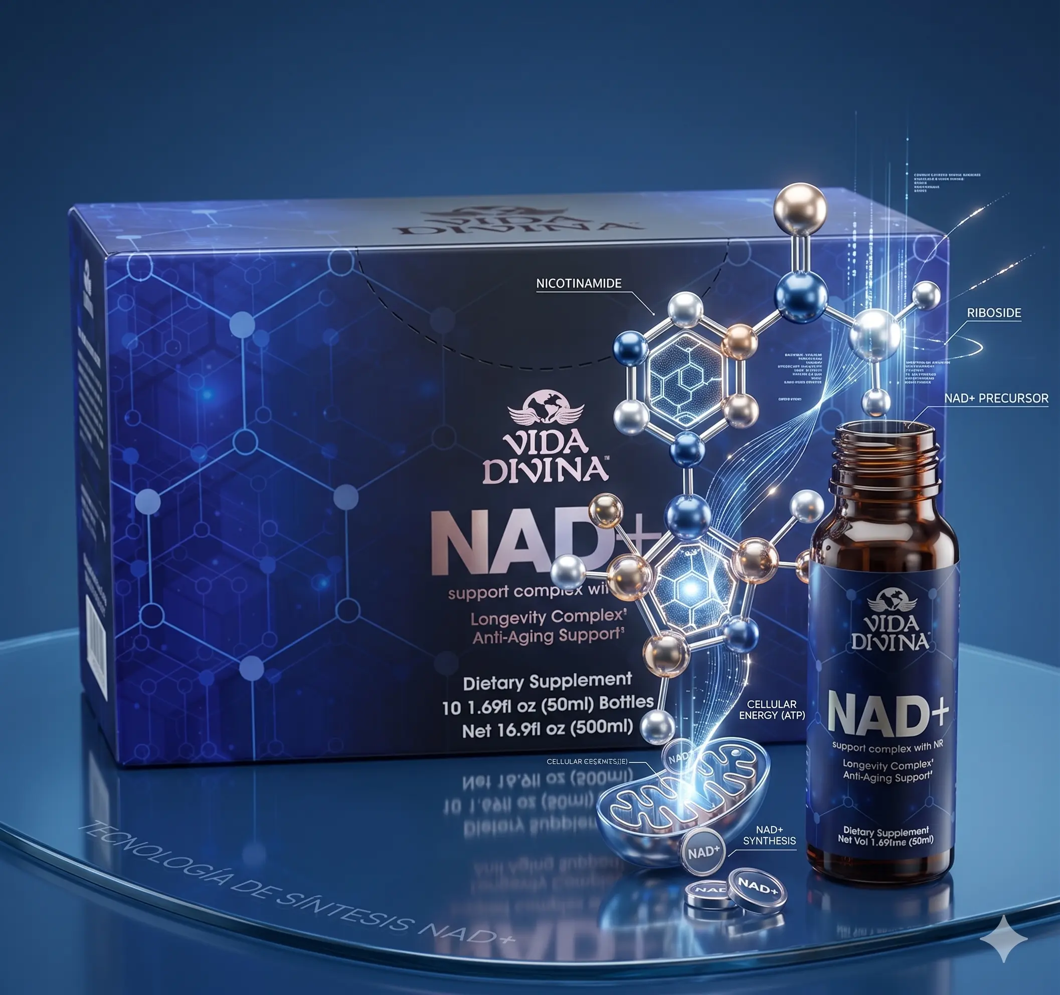NAD Healthcare Supplement, Cellular Vitality Support, Antioxidant Nutritional Supplement