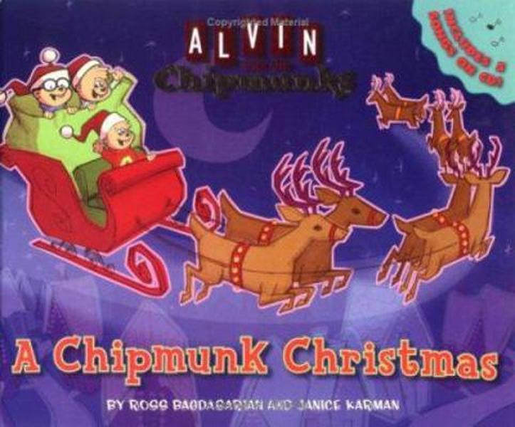 USED-Alvin and the Chipmunks: A Chipmunk Christmas (with CD) by Bagdasarian, Ross, Jr. (Hardcover)
