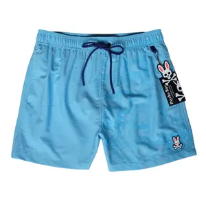 Men's summer swim trunks, beach pants, surf casual shorts, stretch quick-drying three-point pants