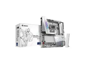 GIGABYTE Z890 AORUS TACHYON DUO X ICE Intel LGA 1851 EATX Motherboard, Support Core Ultra (Series 2), DDR5, 18+1+2 Power Phase, 4x M.2, PCIe 5.0, Thunderbolt 4, WiFi7, 5GbE, EZ-Latch, D5 Bionic Corsa
