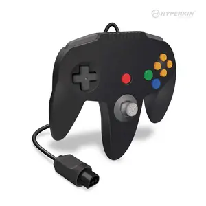 Captain N64 Controller: GameCube Style Analog, Ergonomic Wired Retro Gaming
