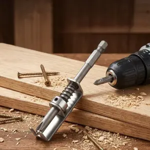 1-3-5 Counts  Spring Loaded Screw Holder Bit Anti-drop Screwdriver Bit  Single Hand Operation Bit Holder for Electricians Mechanics DIY Home Repair Universal Screw Retaining Tool Screwdriver Bit Clip