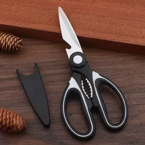 Stainless Steel Multi-Functional Strong Scissors, Heavy Duty Scissor, Sharp Blades for Various Needs, Essential Cutting Tool, Durable and Versatile