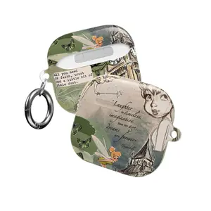 Tinkerbell London Quote Earbuds Case Cover for Apple AirPods Pro 1, 2, 3, AirPods 1,2,3,4