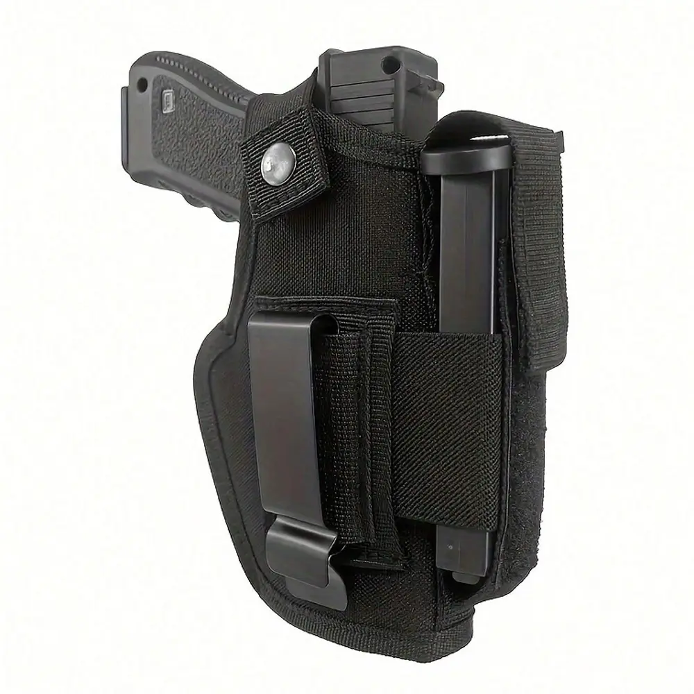Unisex Holster, 9mm Pistol Holster, IWB/Owb Concealed Carrying Pistol Holster, with Cartridge Bag