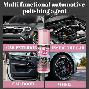 Quick Interior Detail Cleaner Spray for Car Dashboard Seats Trim 100ml Restore Polishing Tires Shine Protection Automotive