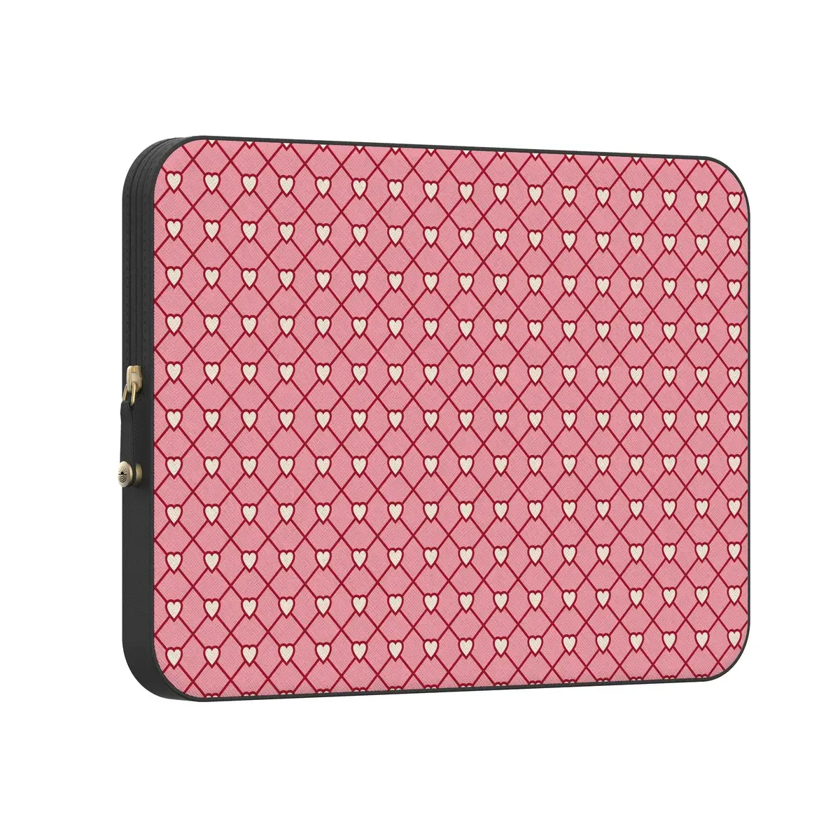 Casely MacBook Laptop Sleeve Case | Love Locks | Pink Hearts