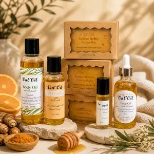ValOil Complete Care Set | Natural Face, Body, Lip Oils, Handmade Soaps