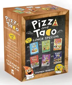Pizza and Taco Lunch Special: 6-Book Boxed Set: Books 1-6 (a Graphic Novel Boxed Set) -- Stephen Shaskan - Hardcover
