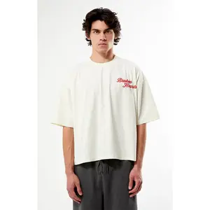 Pacsun Men's Dead Hearts Club Cropped Boxy T-Shirt