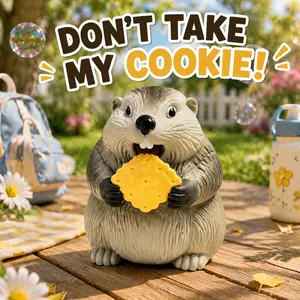 This Screaming Groundhog is my new therapy!