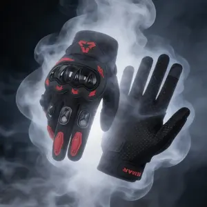 Vemar Summer Riding Gloves for Men Women Hard Protective Shell Touchscreen Motorcycle Bike Gloves M-XXL