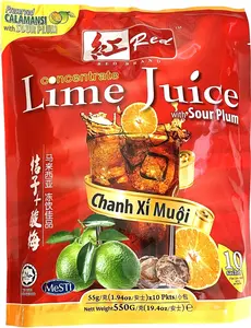 Concentrate Lime Juice with Sour Plum Preserved Calamansi Chanh Xi Muoi 19.4oz
