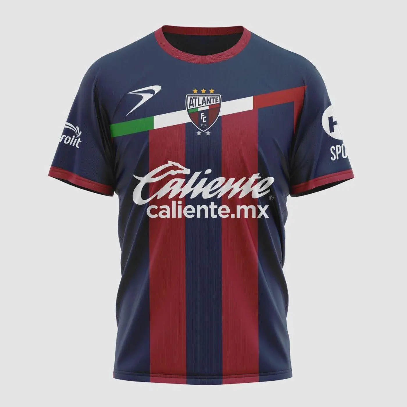 Personalized Liga MX Atlante 2025-26 Home Design T-Shirt Fan Gear Tee Gift