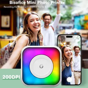 MiniPrinter/M1 photo printer, wireless connection, mobile phone, wrong question printer, convenient printer