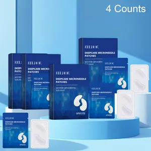 Micro Needle Eye Patches, Tightening Eye Patches, 4 Boxes/set Brightening Moisturizing Eye Masks, Firming Eye Care Products for Women & Men, Cosmetic Skin Care Products for Daily Use, Eye Bag Mask, Hydrating Skincare