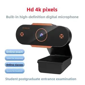 High-definition desktop live streaming camera, network-specific computer webcam, online class microphone, laptop