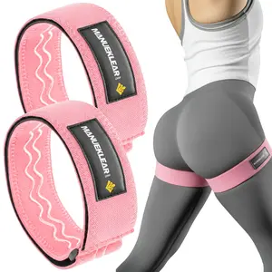 Manueklear Bfr Resistance Band for Men/women, Ankle Leg Training, Blood Flow Restriction, Hip & Butt Workout, Non-Slip Design, Fitness Bands