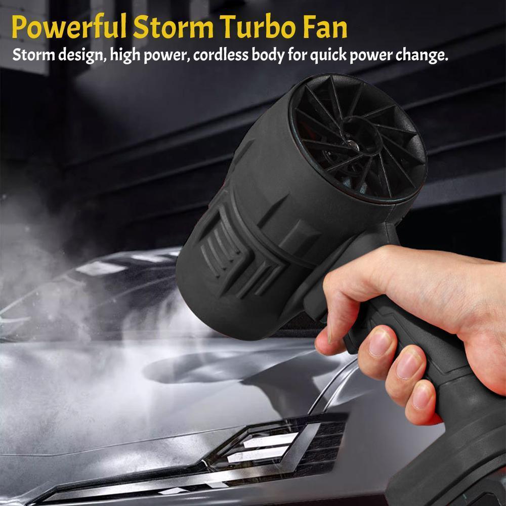 kepeak Turbo Jet Blower,Leaf Blower, Violent Turbo Fan, Pure Copper Motor,Car Drying After Wash, Handheld Snow Blower,Cordless Turbo Power Air Duster,Home Improve,Garden Mainte Holiday gifts
