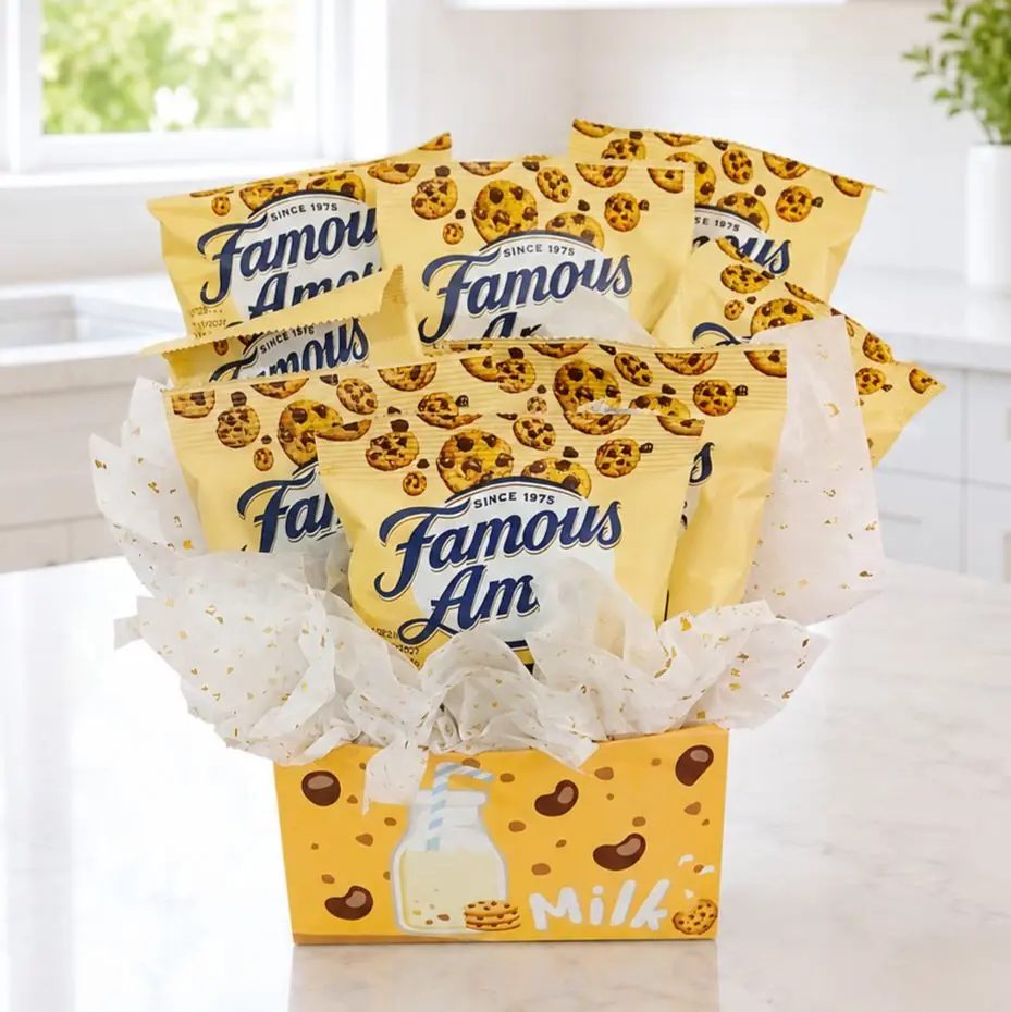 Cookie Bouquet -  Sweet Snack, Chocolate Chip Cookies,  Gift