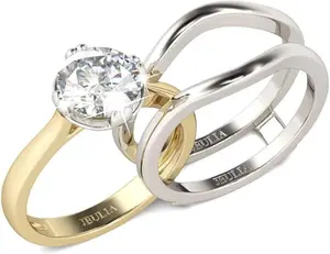 Jeulia 3.5ct Wedding Engagement Rings Set for Women Sterling Silver Round Cut Halo CZ Enhancer Ring Set Promise Anniversary Bridal Set Valentines Romantic Gift for her with Jewelry Box s925 sterling silver