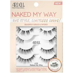 Ardell Naked My Way - 435 False Eyelashes, 4 Pairs, 1-pack Ardell Naked My Way - 435 False Eyelashes, 4 Pairs, 1-pack