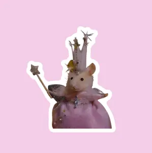 Princess Fairy Mouse Sticker