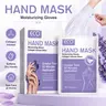 Eco Finest Lavender Hydrating Hand Mask Gloves - Deep Moisturizing & Repair for Dry Skin, Anti-Aging & Brightening, Calming Scent, Perfect for Daily Self-Care