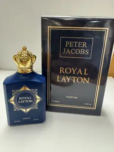 Peter Jacobs ROYAL LAYTON Parfum 100 ml / 3.4 Oz Spray Unisex - Exquisite Fragrance with Apple Lavender & Bergamot Notes