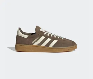 (Women Size ) IF6490 Adidas Originals Handball Spezial Women's Shoe Earth Strata Off White Gum Laces Athletic Sneaker