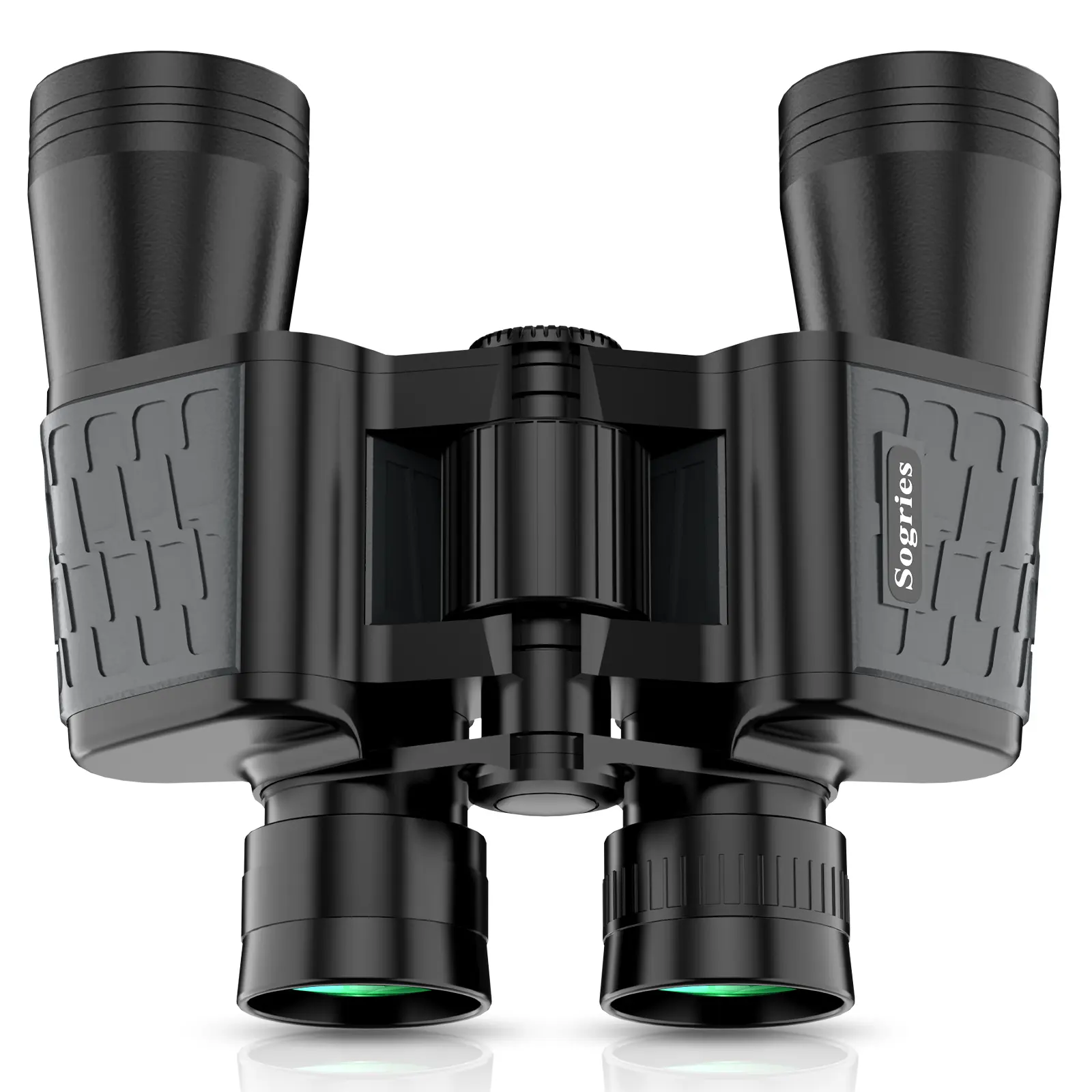 10x50 HD Binoculars for Adults High Powered, Waterproof & Compact Binoculars for Bird Watching, Hunting, Travel–Low Light Vision, Non-Slip Grip, Durable Optics