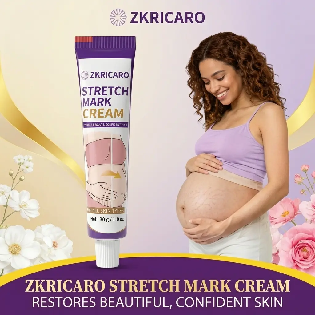 StretchMarkCream, Perfect for PostpartumRecovery & FadingStretchMarks, Daily StretchMarkRoutine for BellyCare, Essential ScarCare for MomLife BodyConfidence