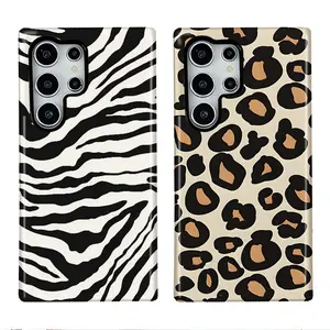 Classic leopard print style for Samsung Galaxy S21/22/23/24/25 ULTRA PLUS DEGE 5G mobile phone case Samsung A13/14/15/16/26/34/55/56 protective case full-cover design luxury material four-corner anti-drop and shockproof