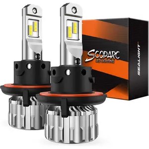 2012 Nissan Sentra H13/9008 70W 6500K White IP67 LED Headlight Bulbs 2PCS SEALIGHT S6