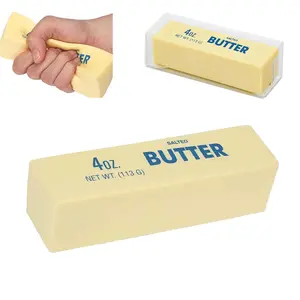 Super Soft Squishy Butter Stick Stress Toy Slow Rising Sensory Fidget For Teens Non Toxic Pressure Telief Simulates Sticky Food Party Favors Birthday Gifts
