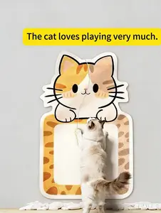 Thickened Wall Mount Cat Scratch Pad | Anti-Scratch Furniture Solution #CatLife #PetProtection
