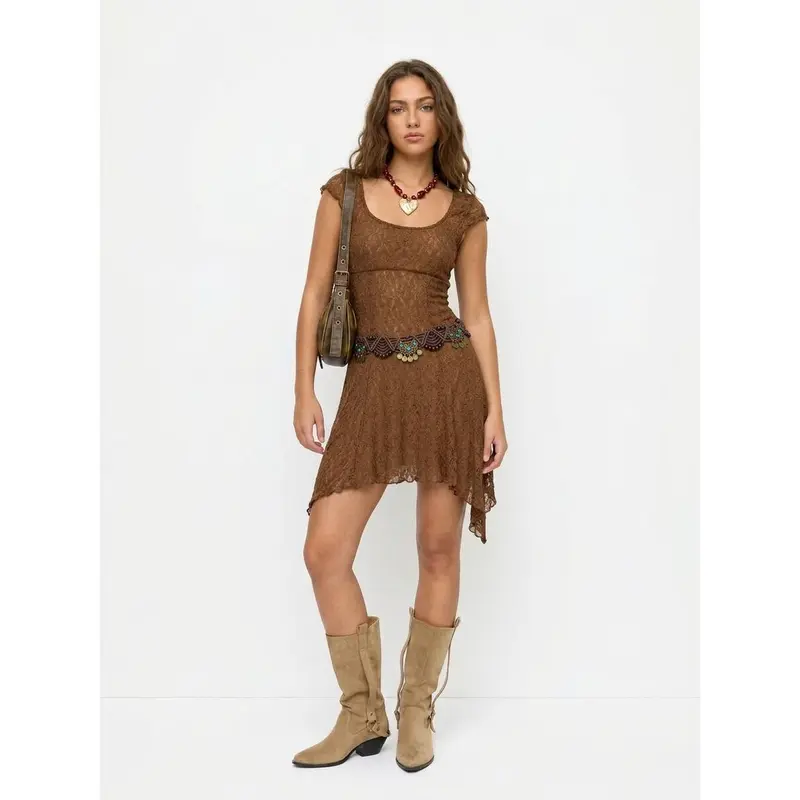 cider leather dress - TikTok Shop