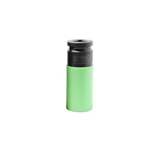 K Tool International KTI33303-21 0.5 in. Drive x 21 mm Spline Protective Wheel Socket