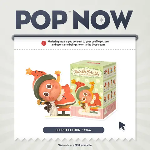 [POP NOW] POP MART Twinkle Twinkle Live the Ordinary Series Figures Blind Box