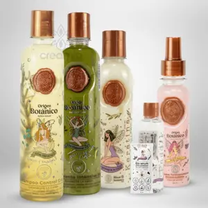 Origen Botanico Ritual Botanico Keratina 250ml and Post-Care for Oily Hair, 4 Pack