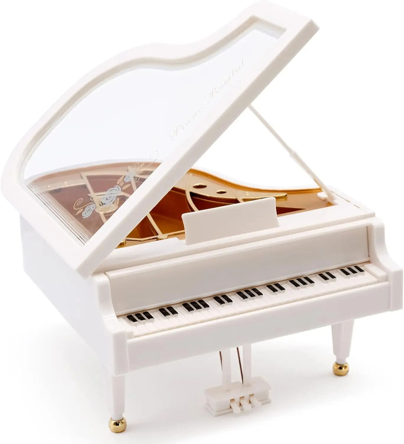 Piano Music Box, Wind Up Musical Boxes, Classical Music Box for Girls Birthday  or Desk Decoration Ornament